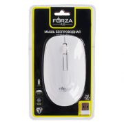 FORZA Компьютерная мышь беспроводная, 800/1200/1600DPI, 2.4GHz, 1xAA, тонкая, 2 цвета