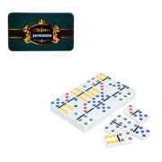 LDGames Домино в металлическом боксе, 19х11х2 см, пластик