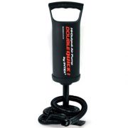 INTEX Насос ручной Double Quick I, объём 0,9л, 29см, 3 насадки в комплекте, 68612