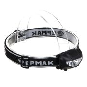 ЕРМАК Фонарь налобный, 2 LED+COB, 3 режима, 3хААА, 6х4,6х3,5см, красный свет