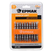 ЕРМАК Биты для шуруповерта, двусторонние, сталь S2, длина 65 мм